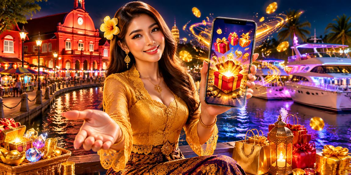Pemain Melaka baru mendaftar dan menerima bonus kasino dengan suasana kebaya