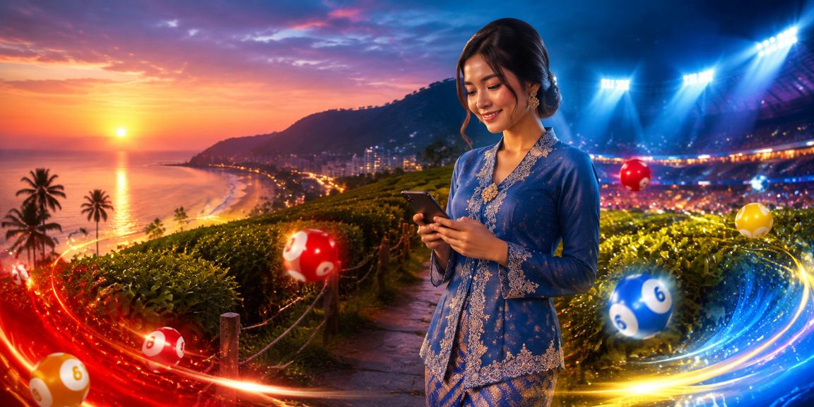 Pemain dari Penang dalam baju kurung menyertai loteri dalam talian 125win